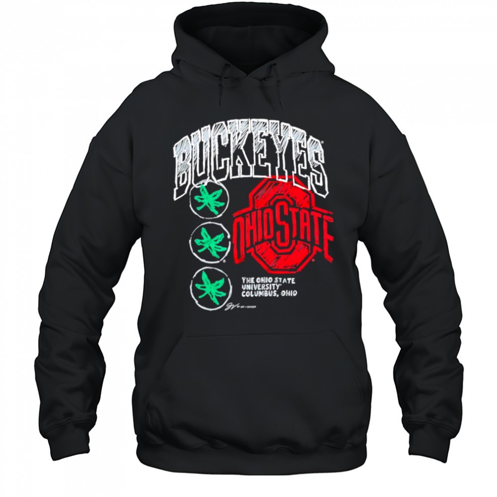 The Ohio State University of a Kind Buckeyes Sketch shirt