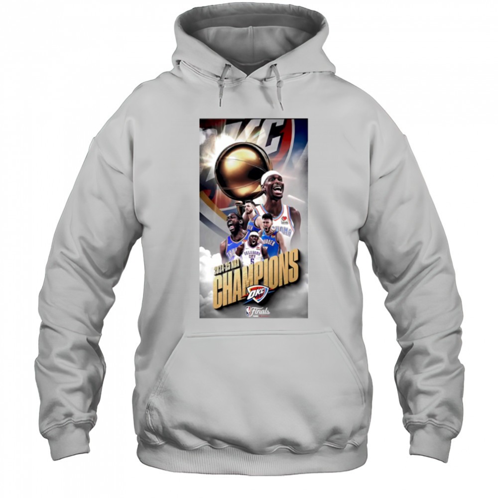 The Okc Thunder Are 2025 Nba Champions shirt