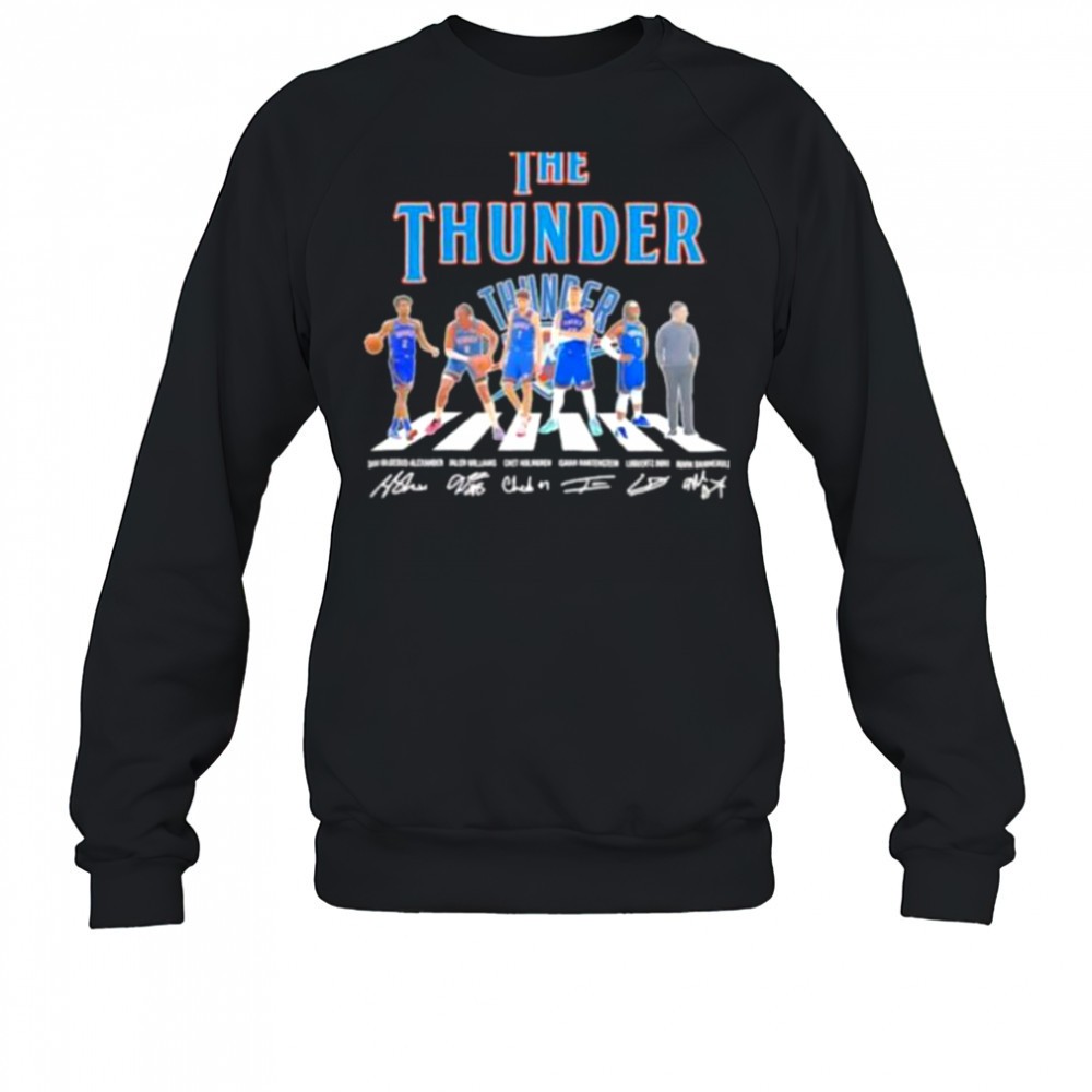 the-oklahoma-city-thunder-walking-across-signatures-shirt-q5c8jjmv The Oklahoma City Thunder walking across signatures shirt