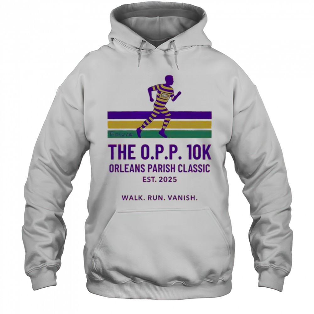 The OPP 10k Orleans Parish Classic Est 2025 shirt