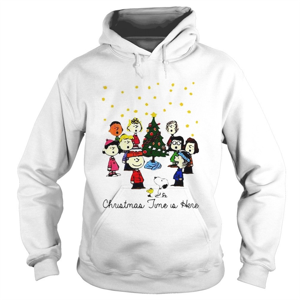 The Peanuts Gang christmas time is here shirt