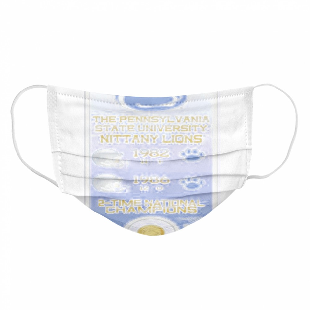 The pennsylvania state university nittany lions 1982 1986 2 time national champions shirt