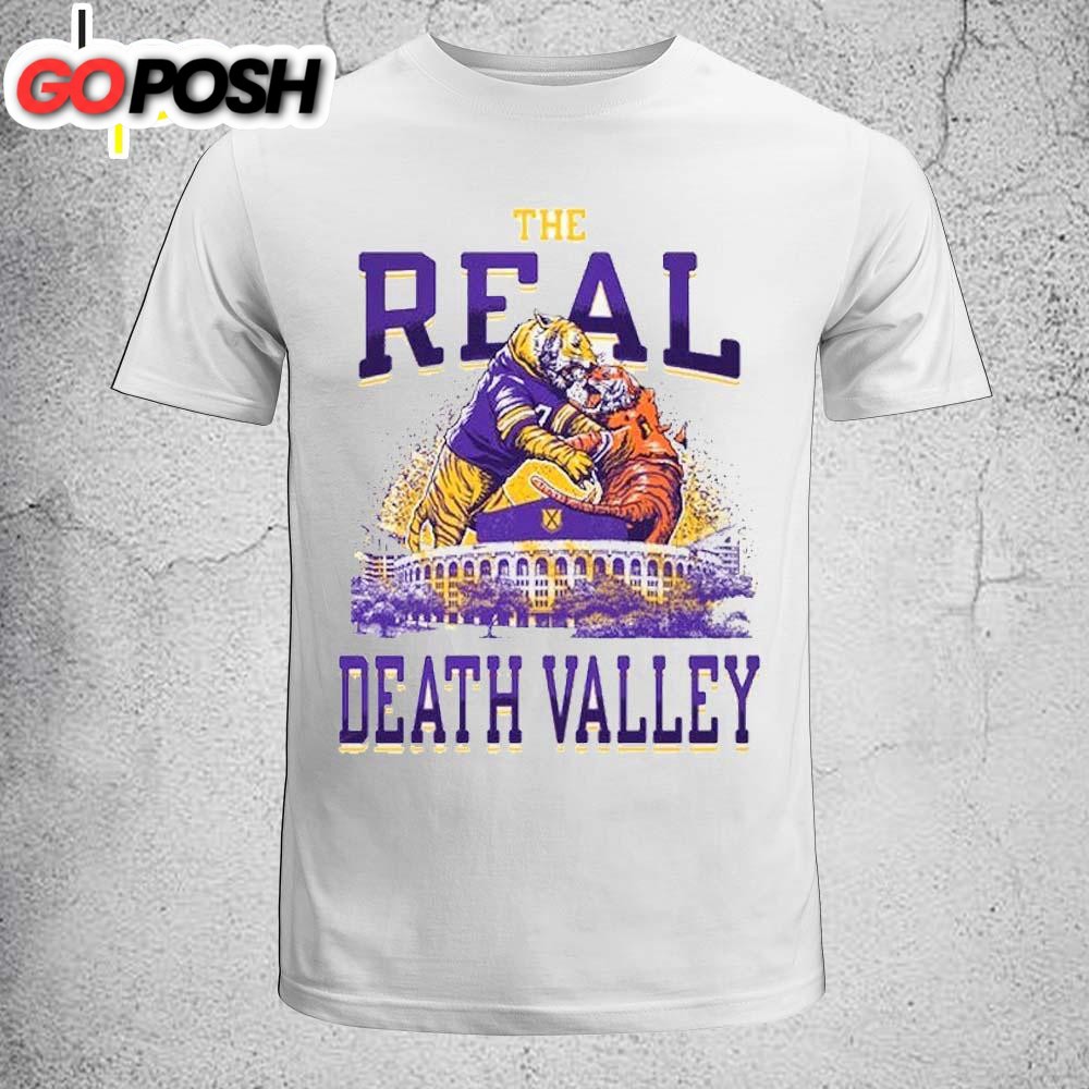 The Real Death Valley LSU Tigers Unisex T-Shirt