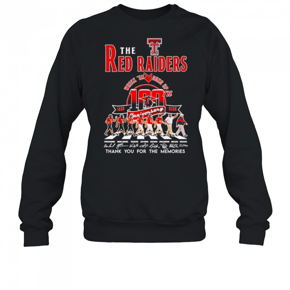 the-red-raiders-wreck-em-guns-up-100th-1925-2025-thank-you-for-the-memories-shir-86wtl08w The Red Raiders wreck em guns up 100th 1925 2025 thank you for the memories shirt