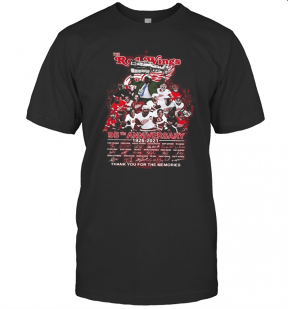 the-red-wings-95th-anniversary-1926-2020-thank-you-for-the-memories-signatures-t-d9mqvfi5 The Red Wings 95Th Anniversary 1926 2020 Thank You For The Memories Signatures T-Shirt