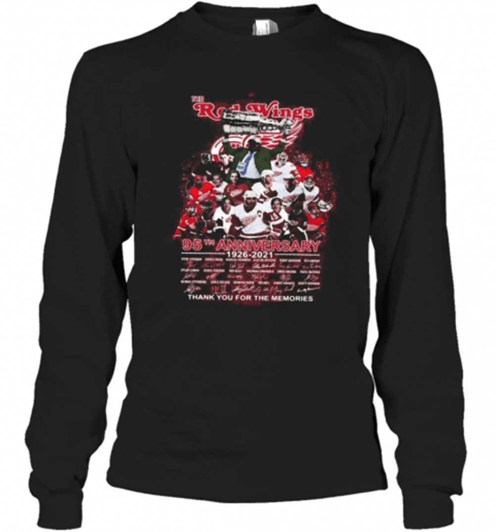 the-red-wings-95th-anniversary-1926-2020-thank-you-for-the-memories-signatures-t-d9mqvfi5 The Red Wings 95Th Anniversary 1926 2020 Thank You For The Memories Signatures T-Shirt