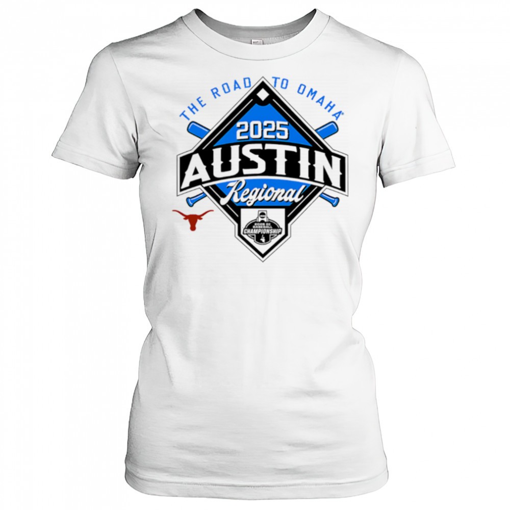 the-road-to-omaha-2025-ncaa-baseball-austin-regional-shirt-y23l32x7 The Road to Omaha 2025 NCAA Baseball Austin Regional shirt