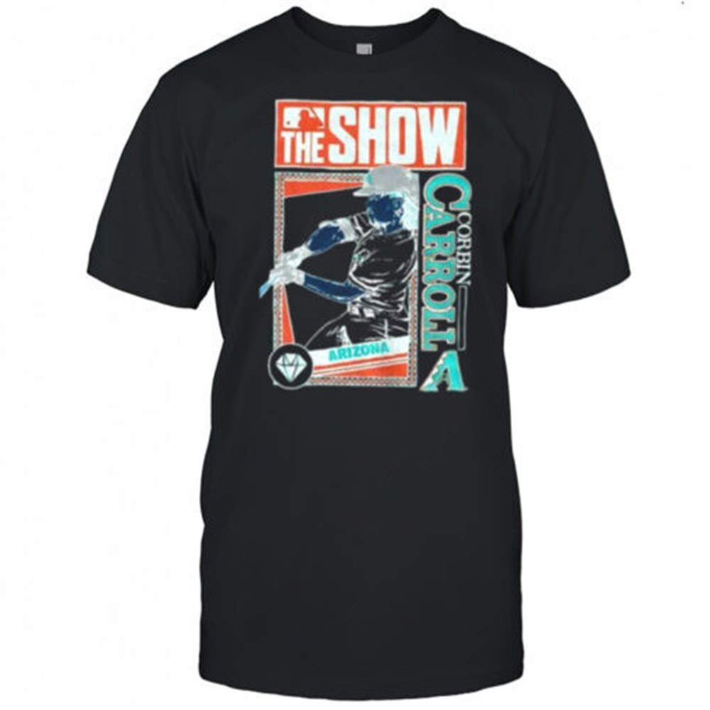 the-show-corbin-carroll-arizona-diamondbacks-mlb-baseball-cartoon-shirt-xdfd9idn The Show Corbin Carroll Arizona Diamondbacks MLB Baseball cartoon shirt