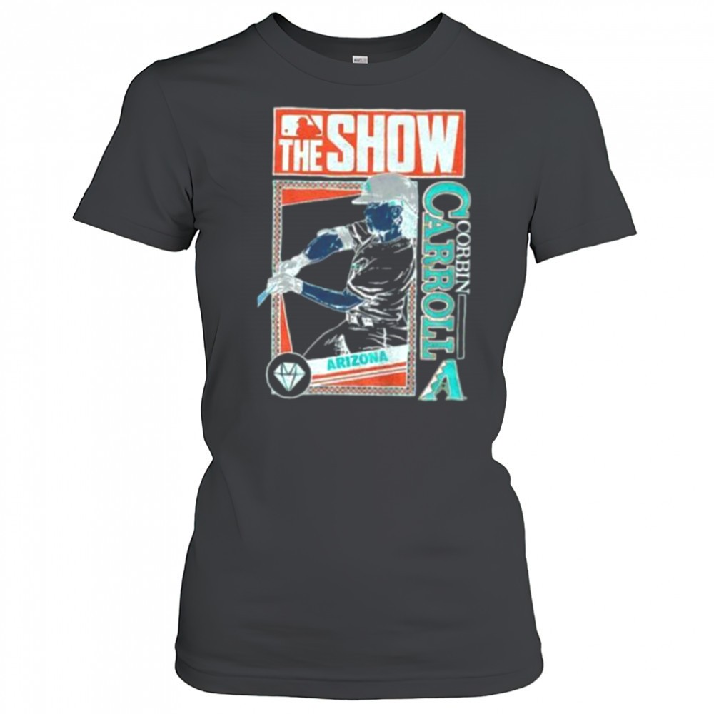 the-show-corbin-carroll-arizona-diamondbacks-mlb-baseball-cartoon-shirt-xdfd9idn The Show Corbin Carroll Arizona Diamondbacks MLB Baseball cartoon shirt