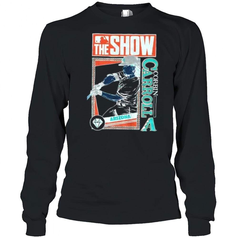 the-show-corbin-carroll-arizona-diamondbacks-mlb-baseball-cartoon-shirt-xdfd9idn The Show Corbin Carroll Arizona Diamondbacks MLB Baseball cartoon shirt
