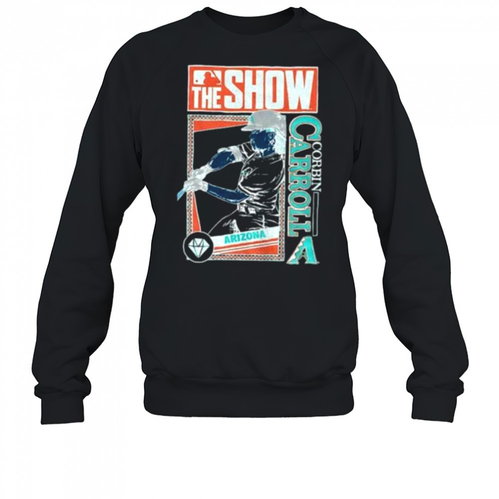 The Show Corbin Carroll Arizona Diamondbacks MLB Baseball cartoon shirt