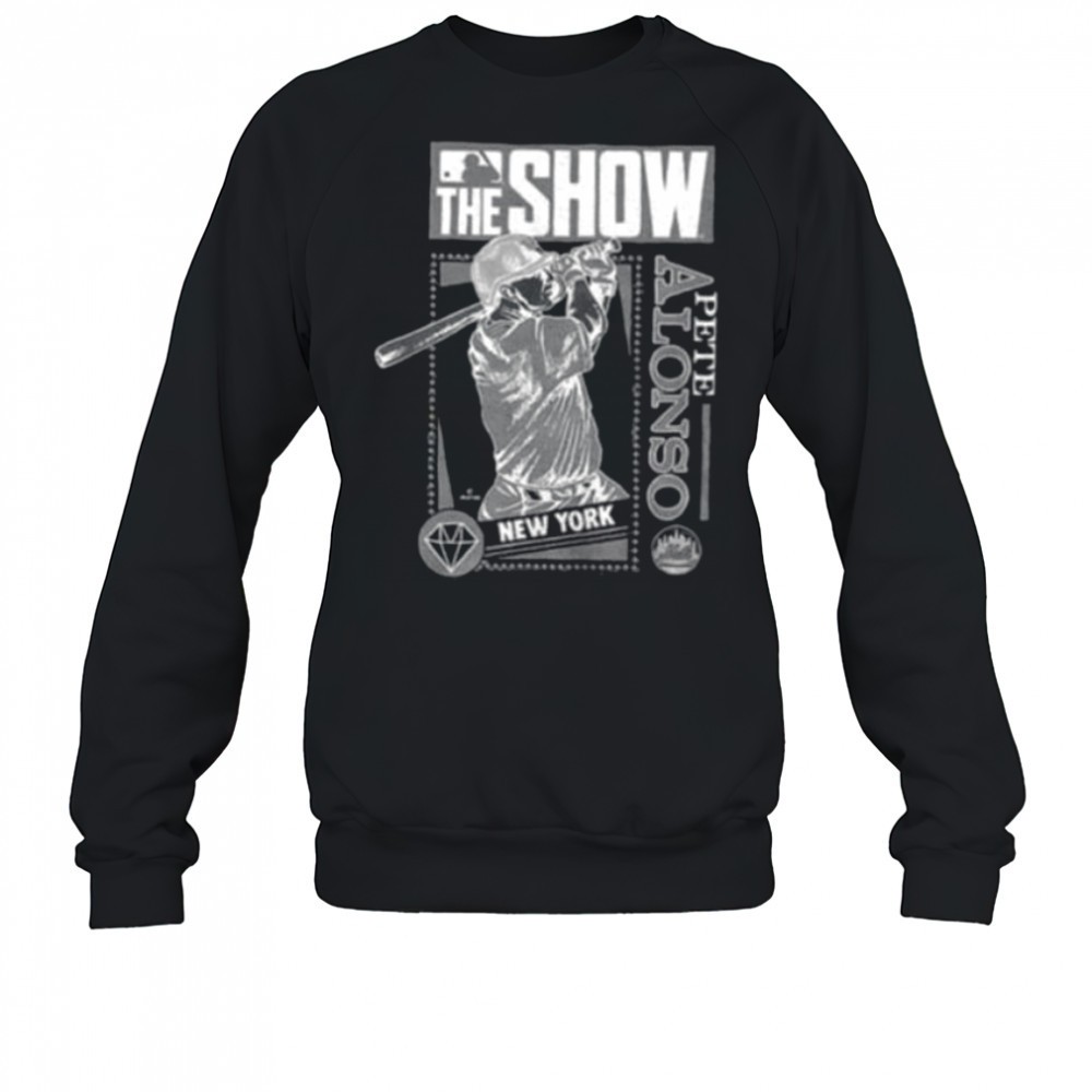the-show-pete-alonso-new-york-mets-mlb-baseball-cartoon-shirt-hykbed4w The Show Pete Alonso New York Mets MLB Baseball cartoon shirt
