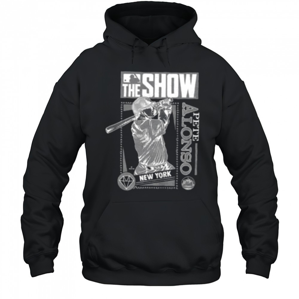 The Show Pete Alonso New York Mets MLB Baseball cartoon shirt