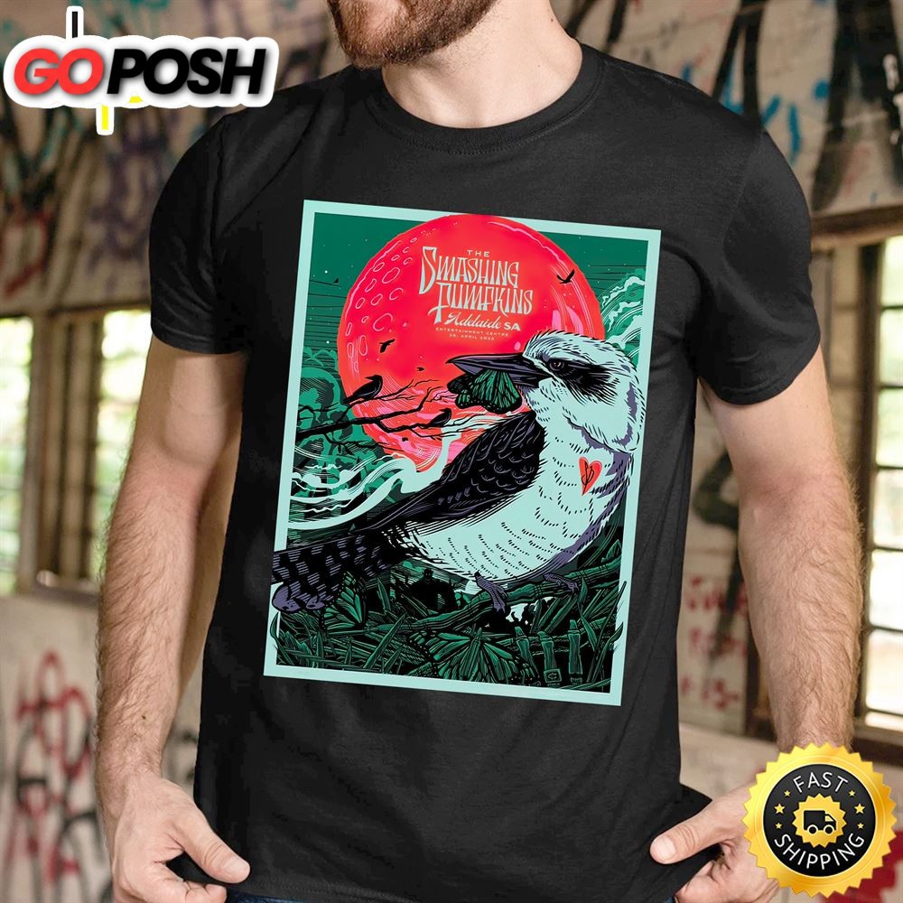 The Smashing Pumpkins Adelaide April 26 Tour 2025 Tshirt
