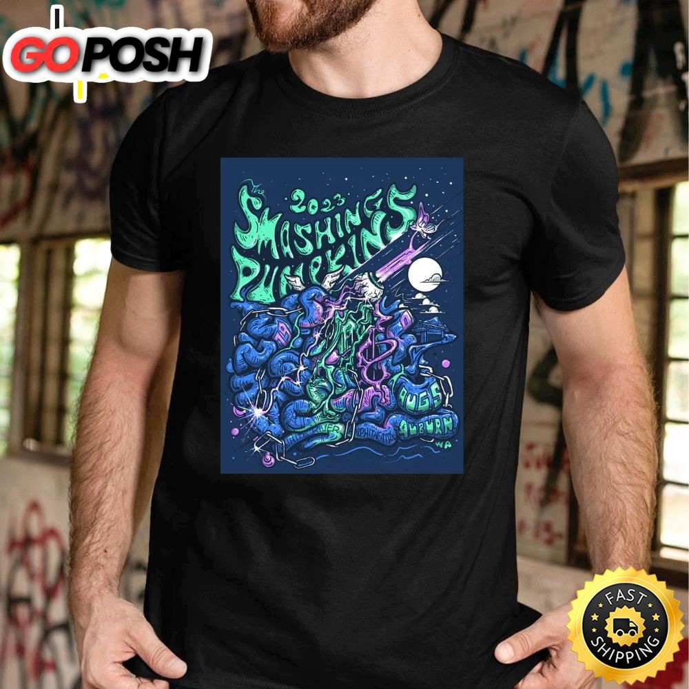 The Smashing Pumpkins Auburn August 5 Tour 2025 T-shirt