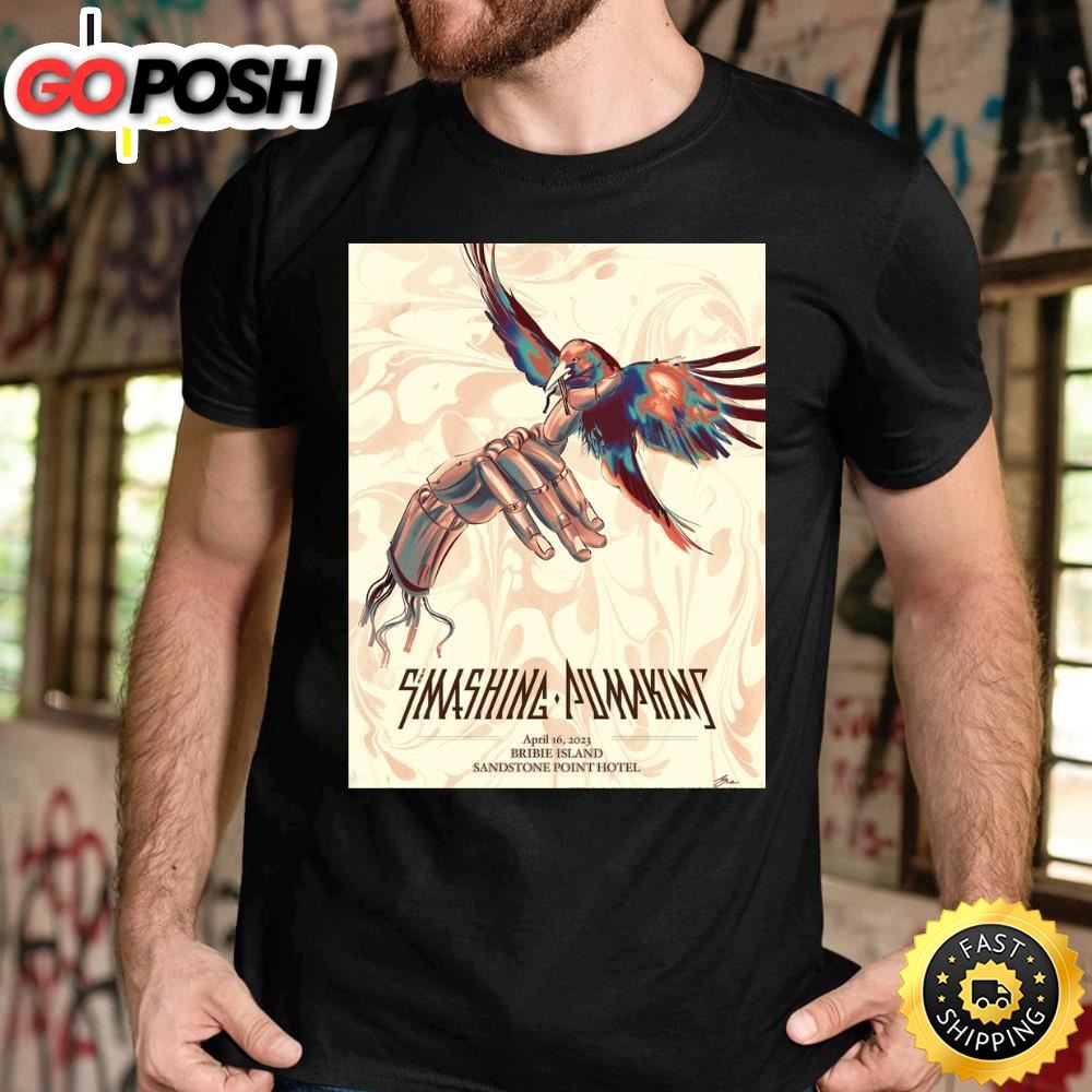The Smashing Pumpkins Bribie Island April 16 Tour 2025 T-shirt