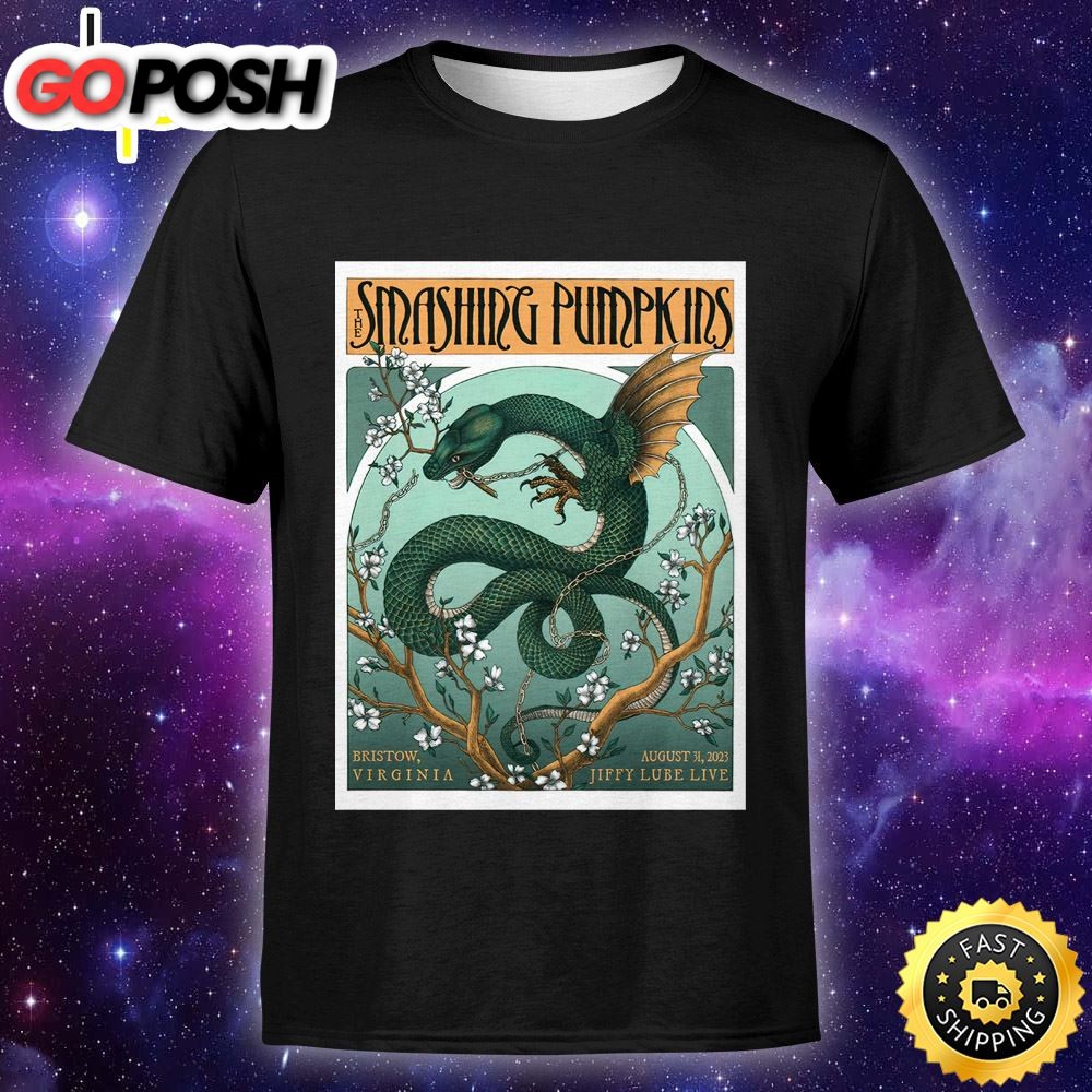 The Smashing Pumpkins Bristow August 31, 2025 Poster Unisex T-shirt