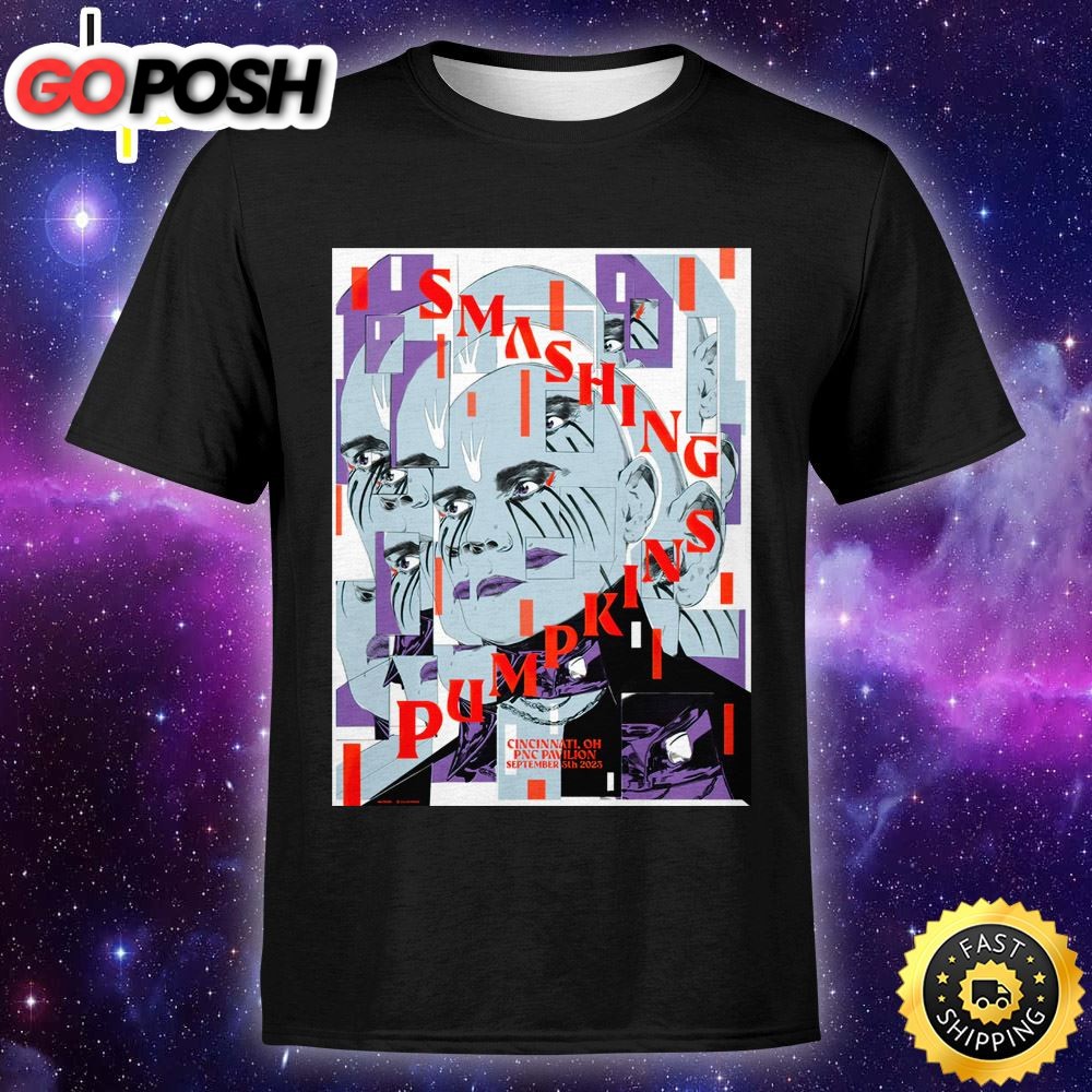 The Smashing Pumpkins Cincinnati September 5, 2025 Poster Unisex T-shirt
