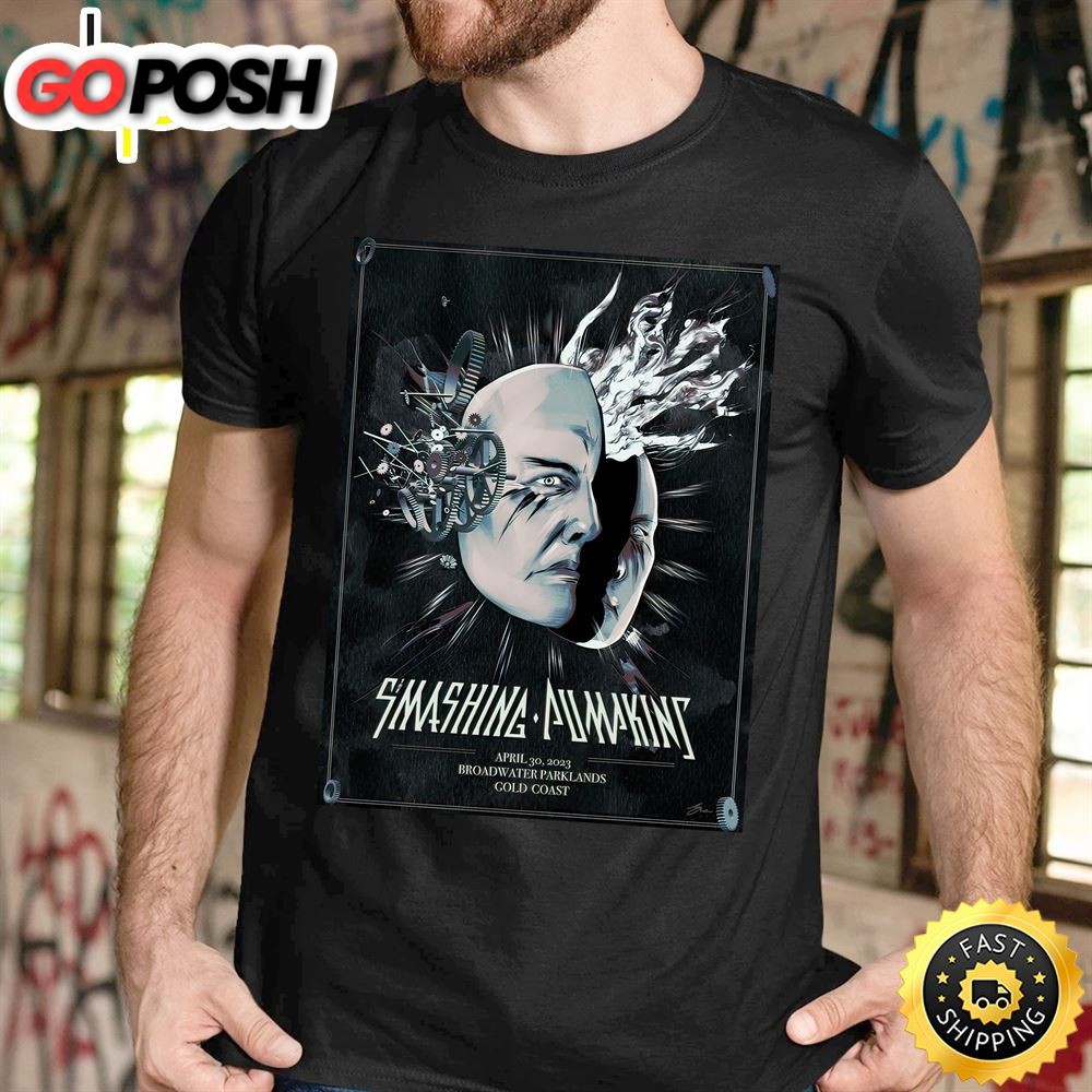 The Smashing Pumpkins Gold Coast April 30 Tour 2025 T-shirt