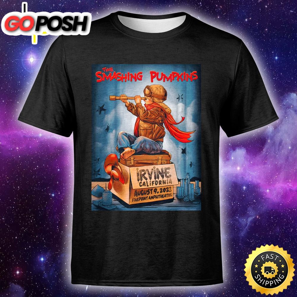 The Smashing Pumpkins Irvine August 9, 2025 Unisex T-shirt