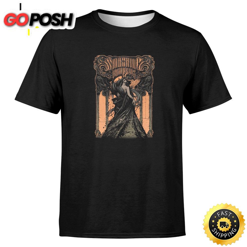 The Smashing Pumpkins Spokane Arena Tour 2025 Novemver Black Unisex T-shirt