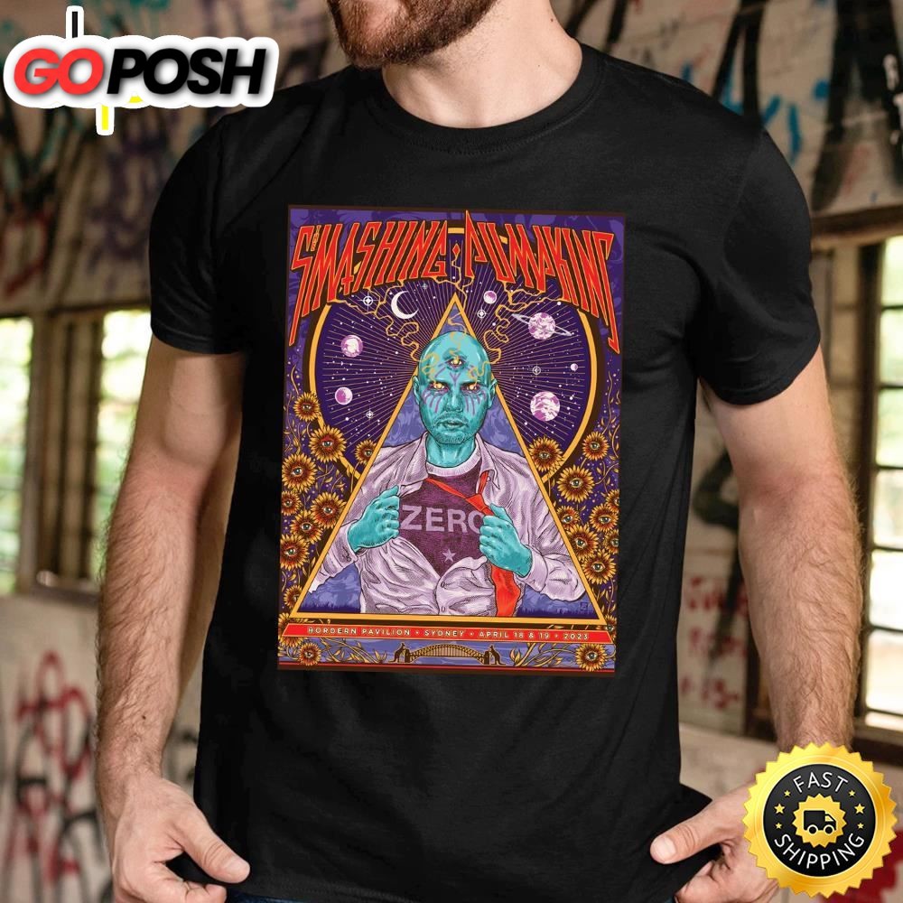 The Smashing Pumpkins Sydney April 18-19 Tour 2025 T-shirt