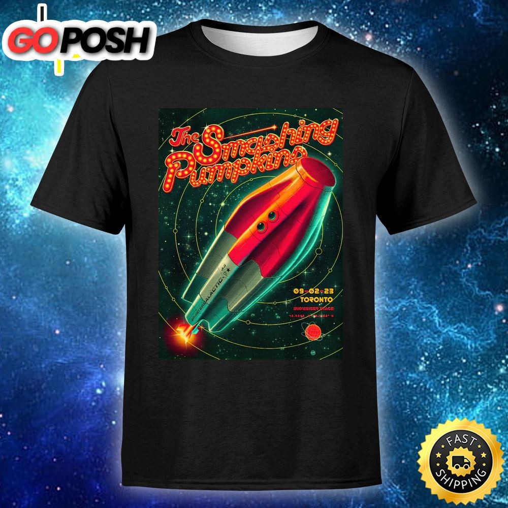 The Smashing Pumpkins Toronto September 2, 2025 Poster & Setlist Trading Card Unisex Tshirt