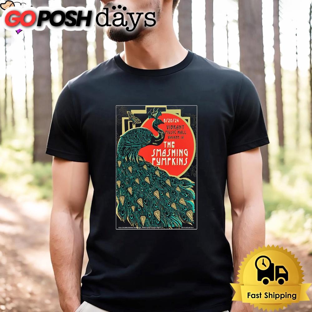The Smashing Pumpkins Tour On August 20 2024 Vibrant Music Hall In Waukee IA Unisex T-Shirt