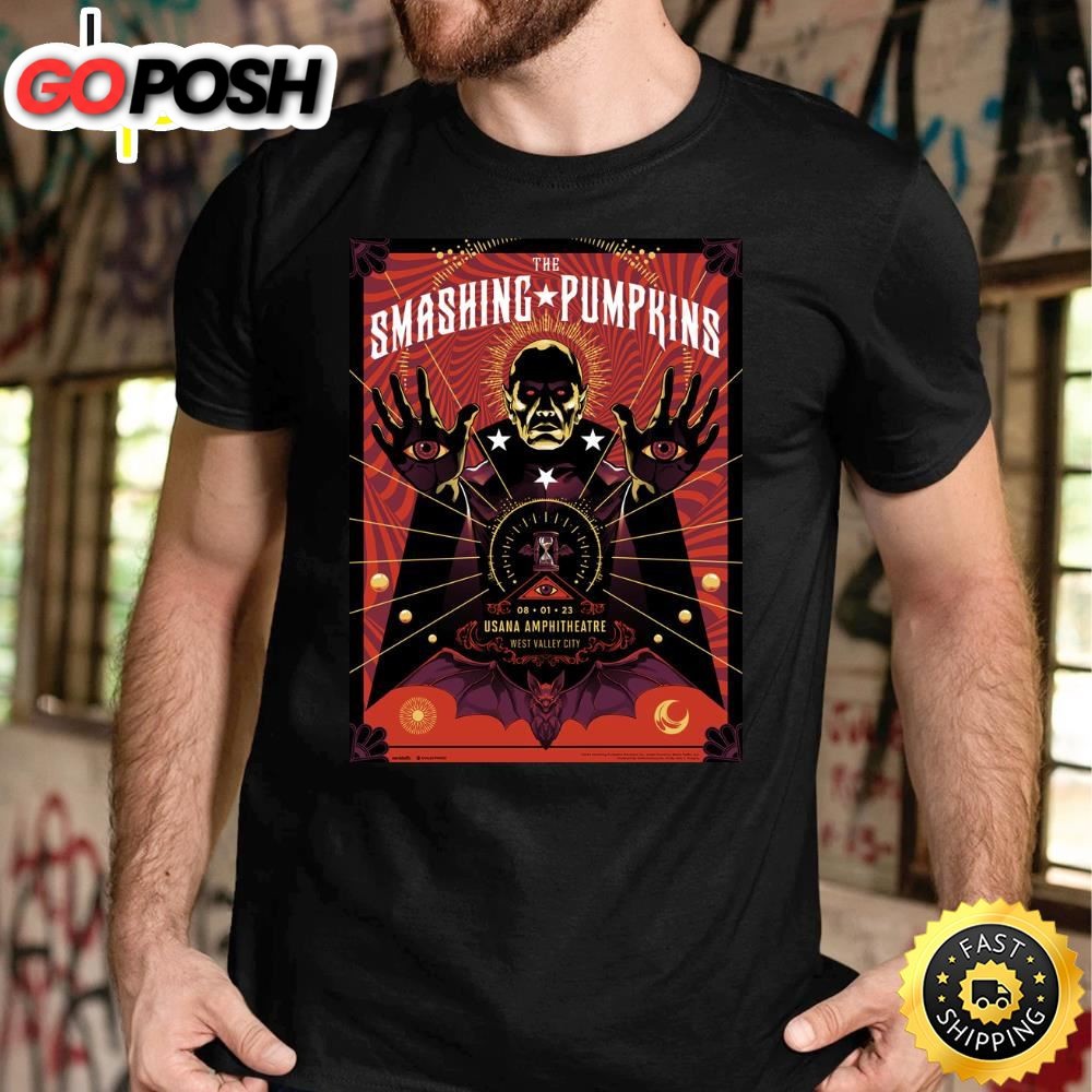The Smashing Pumpkins West Lake City August 1 Tour 2025 T-shirt