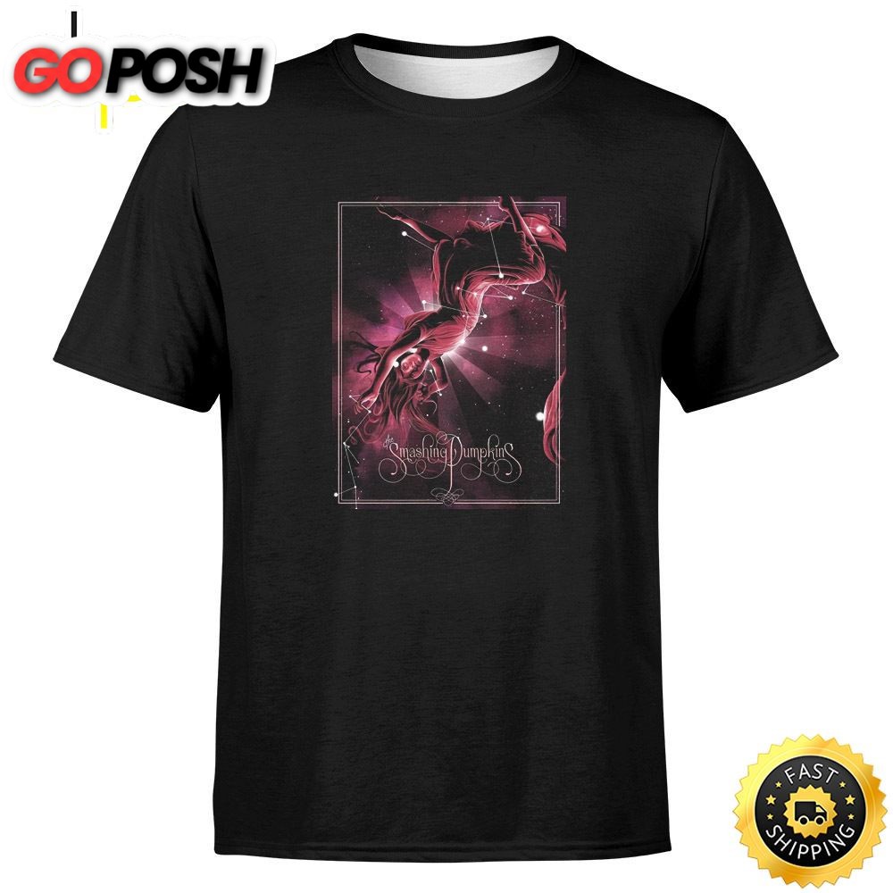 The Smashingpumpkins Tour 2025 November 16th Honda Center Unisex Black T-shirt