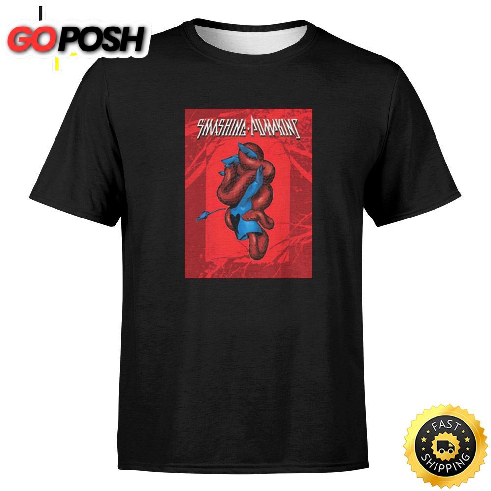 The Smashingpumpkins Tour 2025 November 16th San Francisco Unisex Black T-shirt