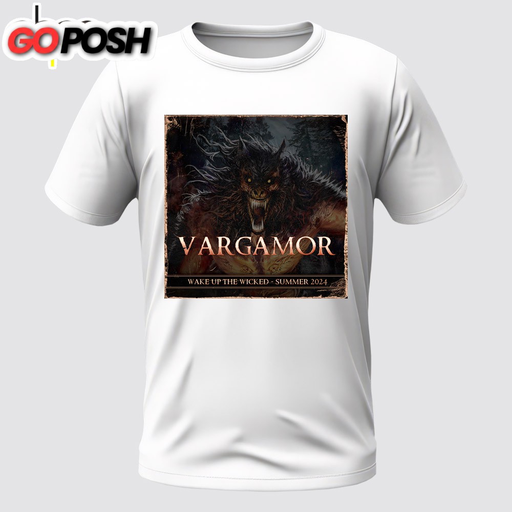 The song ‘Vargamor Wake Up The Wicked Summer Powerwolf Tour 2025 Unisex T-Shirt