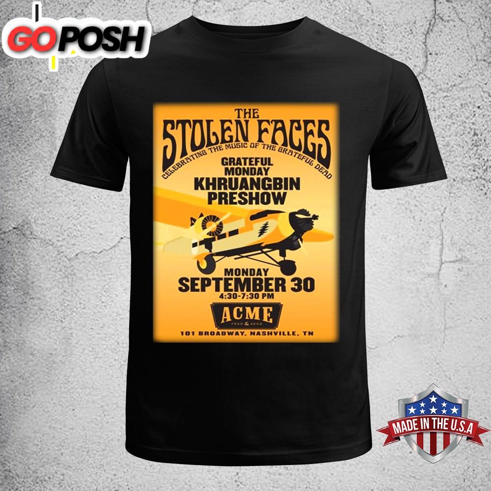 The Stolen Faces September 30, 2024 Nashville, TN Poster Unisex T-Shirt