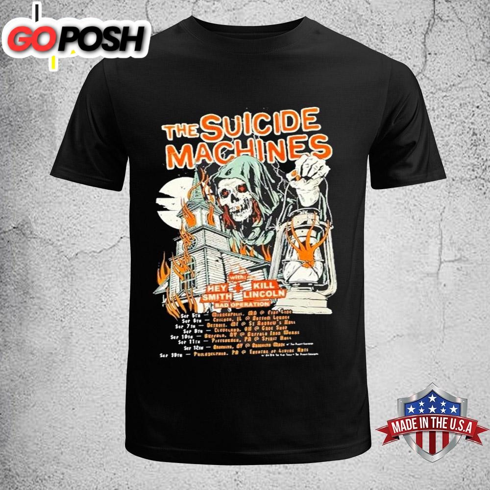 The Suicide Machines September Tour 2025 Unisex T-Shirt