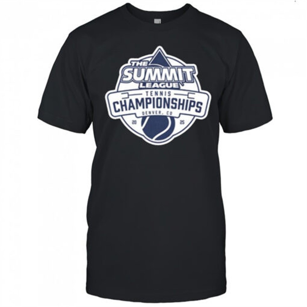the-summit-league-tennis-championships-denver-co-2025-logo-t-shirt-0yd8tuz7 The Summit League Tennis Championships Denver Co 2025 Logo t-shirt