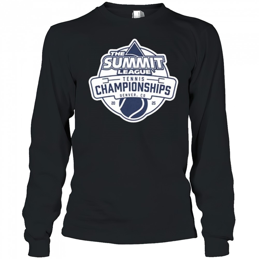the-summit-league-tennis-championships-denver-co-2025-logo-t-shirt-0yd8tuz7 The Summit League Tennis Championships Denver Co 2025 Logo t-shirt