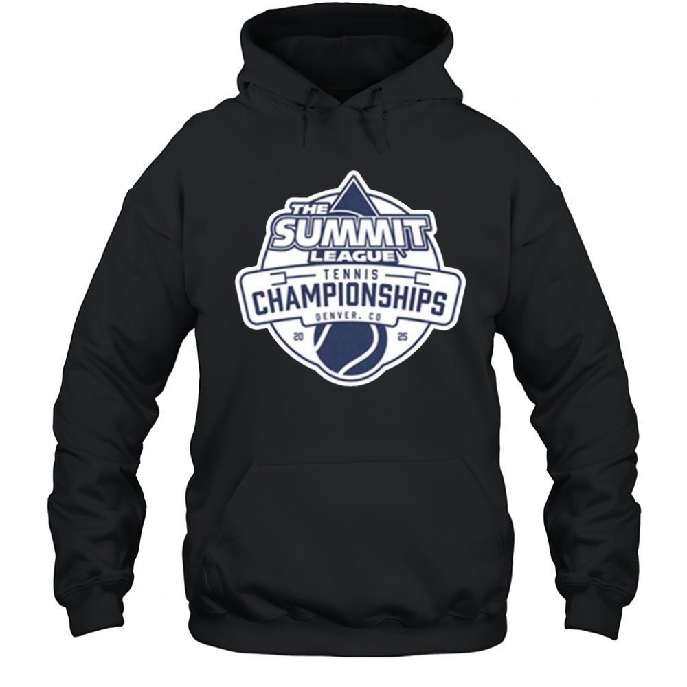 The Summit League Tennis Championships Denver Co 2025 Logo t-shirt