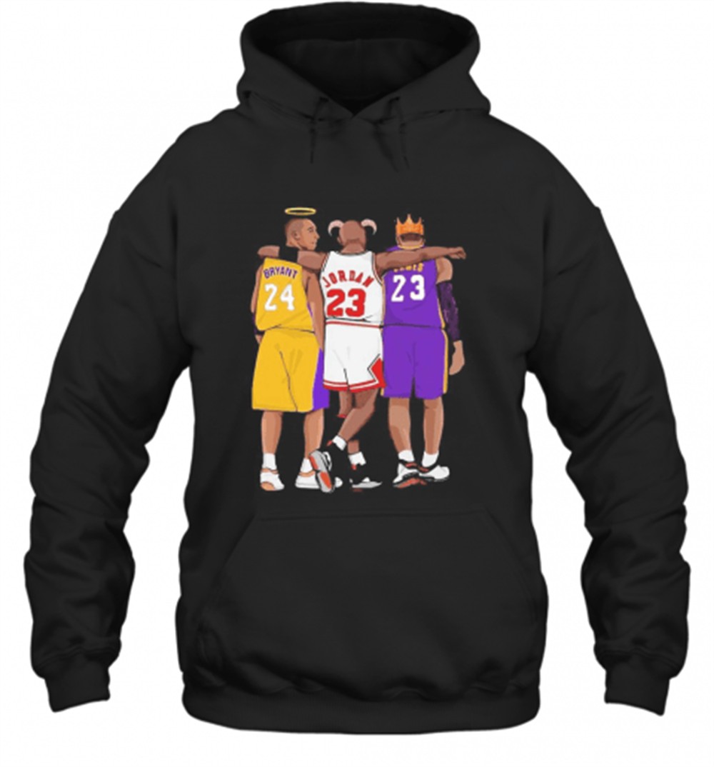 The Three Jordan James Bryant Eras Of Greatness 2020 T-Shirt
