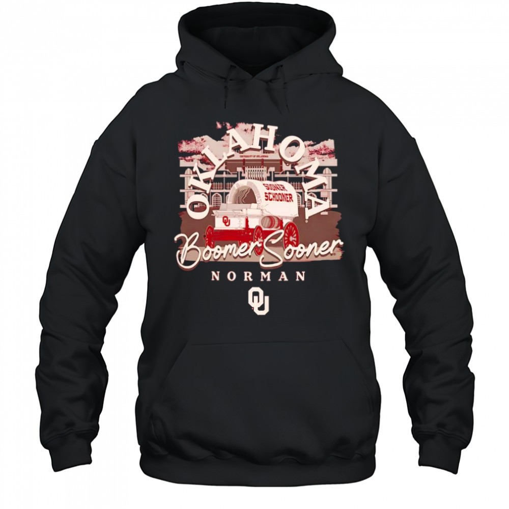 The university of Oklahoma Boomer Sooners Norman local graphic shirt