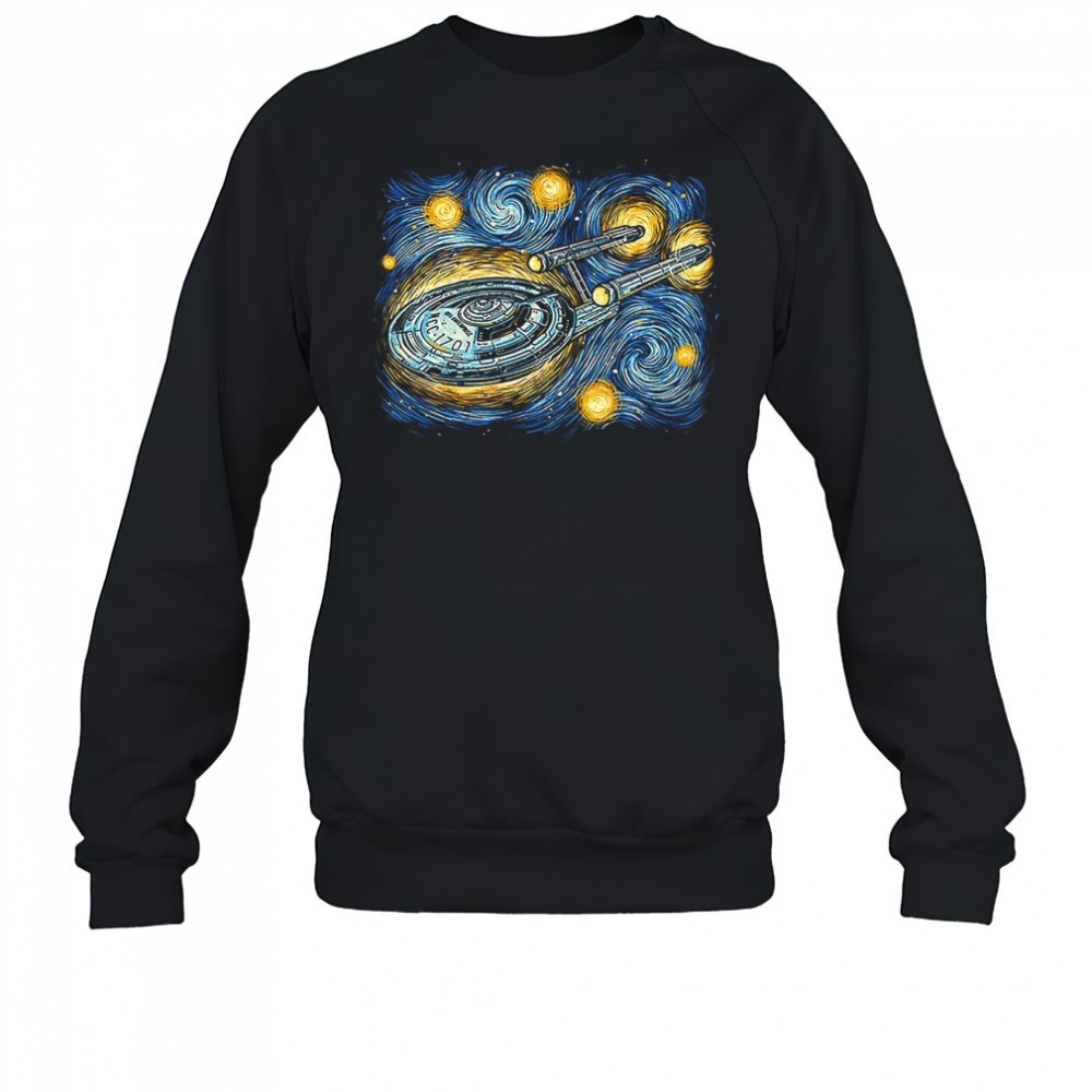 the-uss-enterprise-x-van-goghs-starry-night-starry-journey-shirt-55kvjw96 The U.S.S. Enterprise X Van Goghs Starry Night Starry Journey shirt