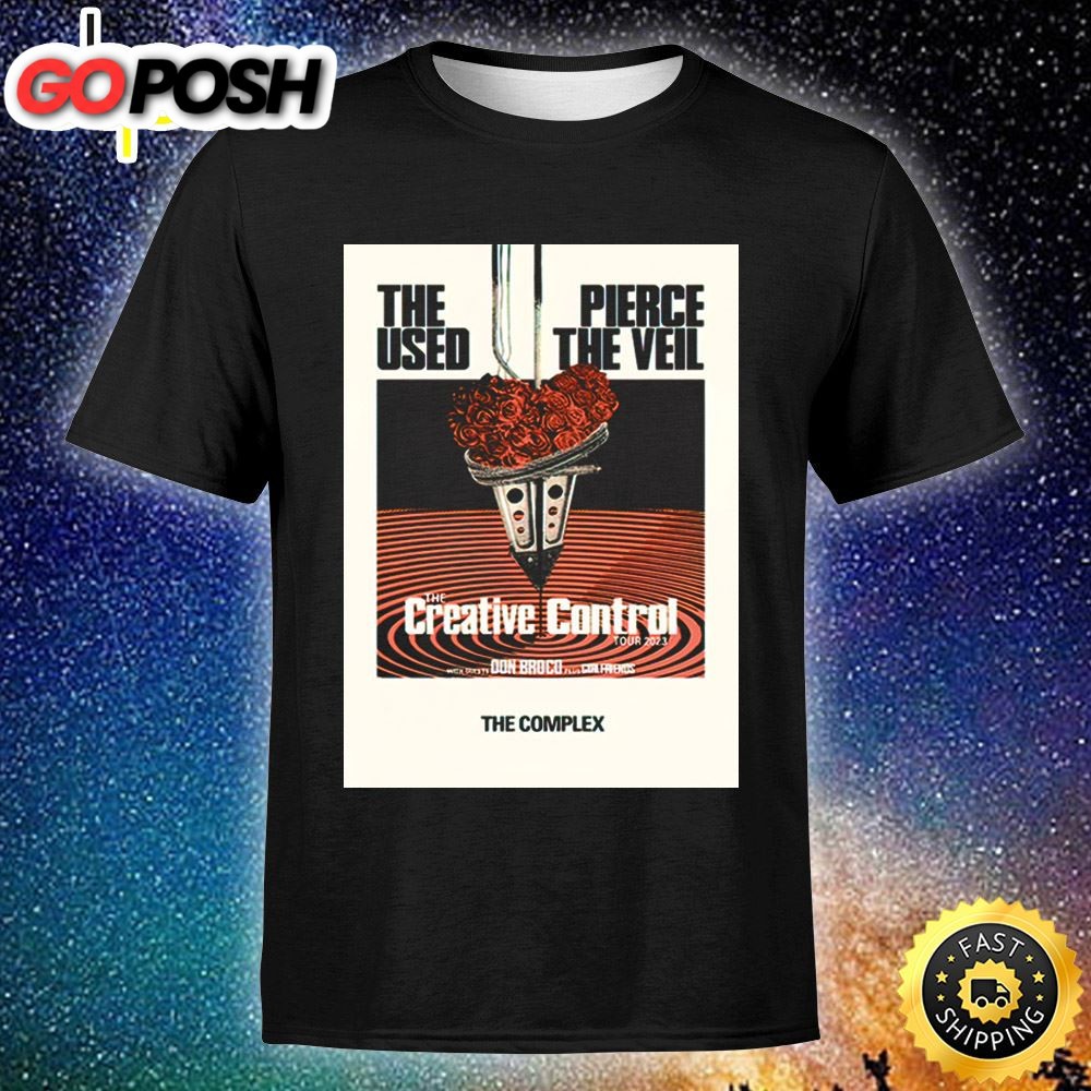 The Veil Creative Control Tour 2025 – Wednesday June 28th The Complex Salt Lake City Utah Events Unisex Tshirt