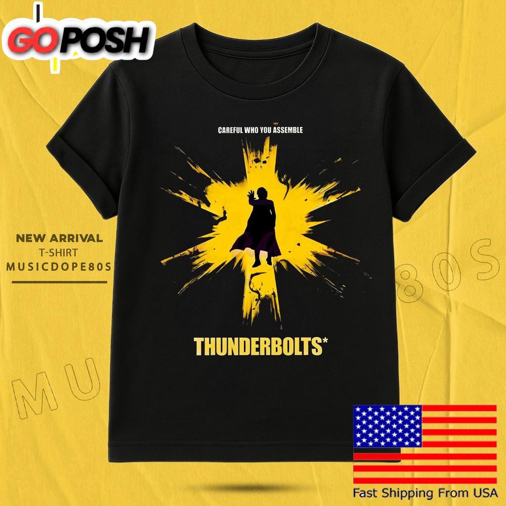 The Void Thunderbolts Marvel Vintage Explosion Style T Shirt