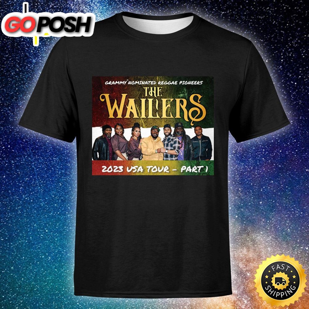 The Wailers 2025 Usa Tour Unisex T-shirt