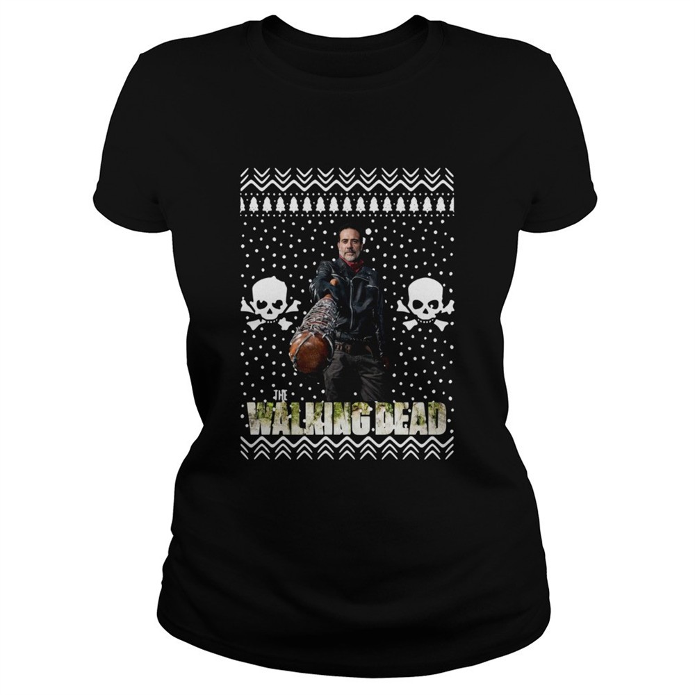 the-walking-dead-negan-santa-hat-christmas-shirt-ws41a2s4 The Walking Dead Negan Santa Hat Christmas shirt