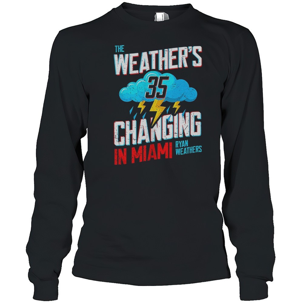 the-weather-is-changing-in-miami-ryan-weathers-mlbpa-shirt-5gs7egyk The Weather Is Changing In Miami Ryan Weathers MLBPA Shirt