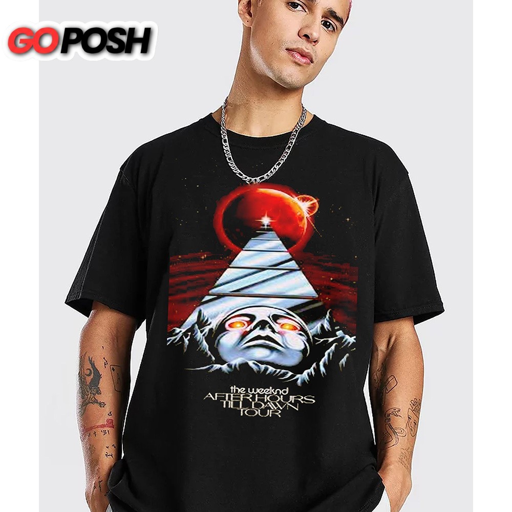 The Weeknd 2025 Concert After Houses Till Dawn Tour Unisex T-Shirt