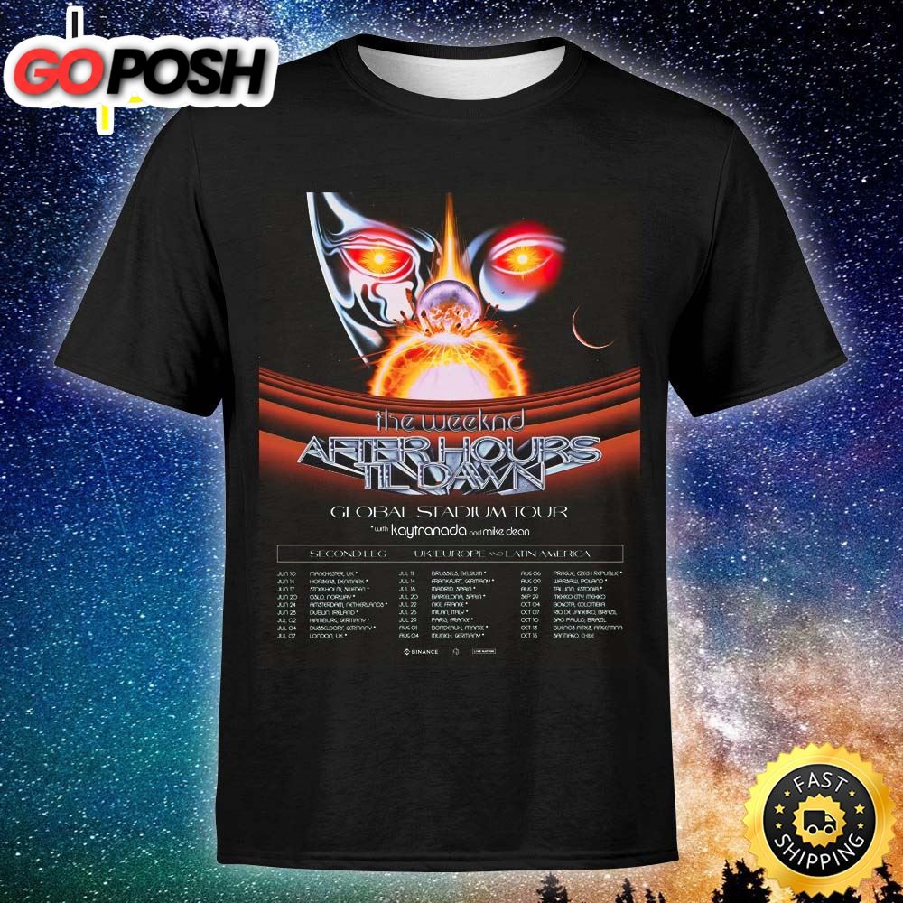 The Weeknd Adds 2025 Tour Dates Unisex T-Shirt