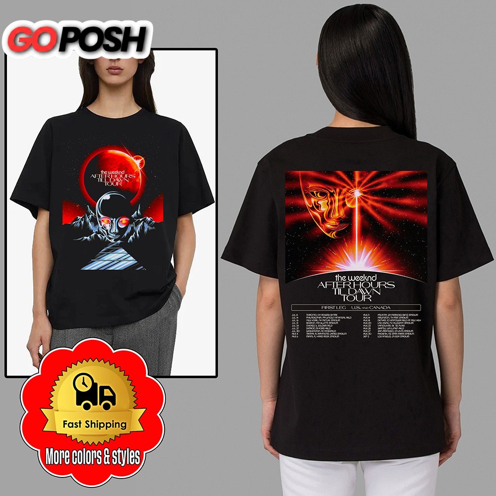 The Weeknd After Hours Tour 2022 Dates Concert Unisex T-shirt