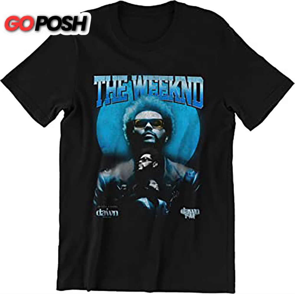 The Weeknd Album 2025 After Hours Till Dawn FM Tour Concert T-shirt