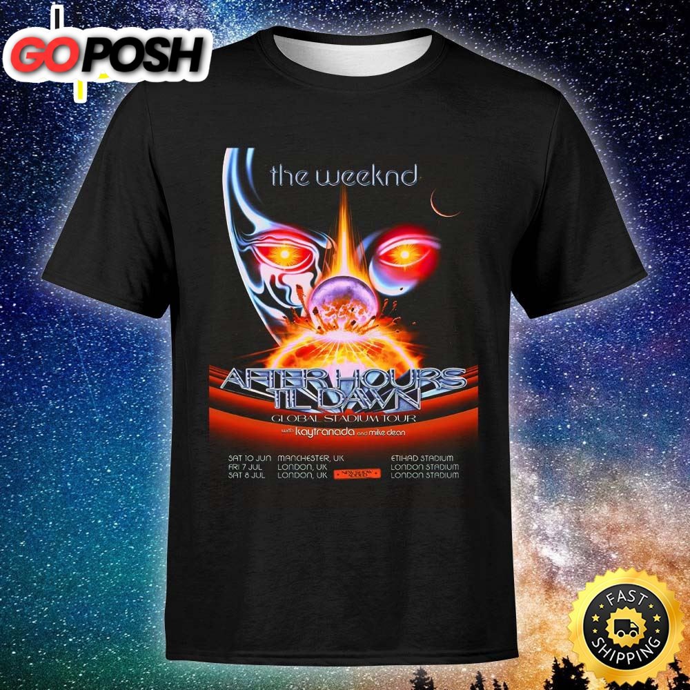 The Weeknd Announces Extra London Stadium Date For 202 Unisex T-Shirt